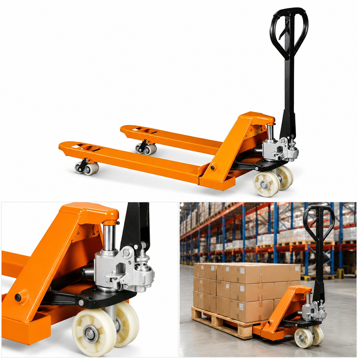 JGAC20 standard-steel hand pallet truck